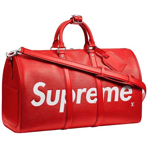 supreme lv duffle bag price|louis vuitton supreme duffle.